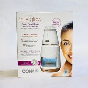 Ture Glow Exfoliator Sonic Facial Brush with UV Sanitizer